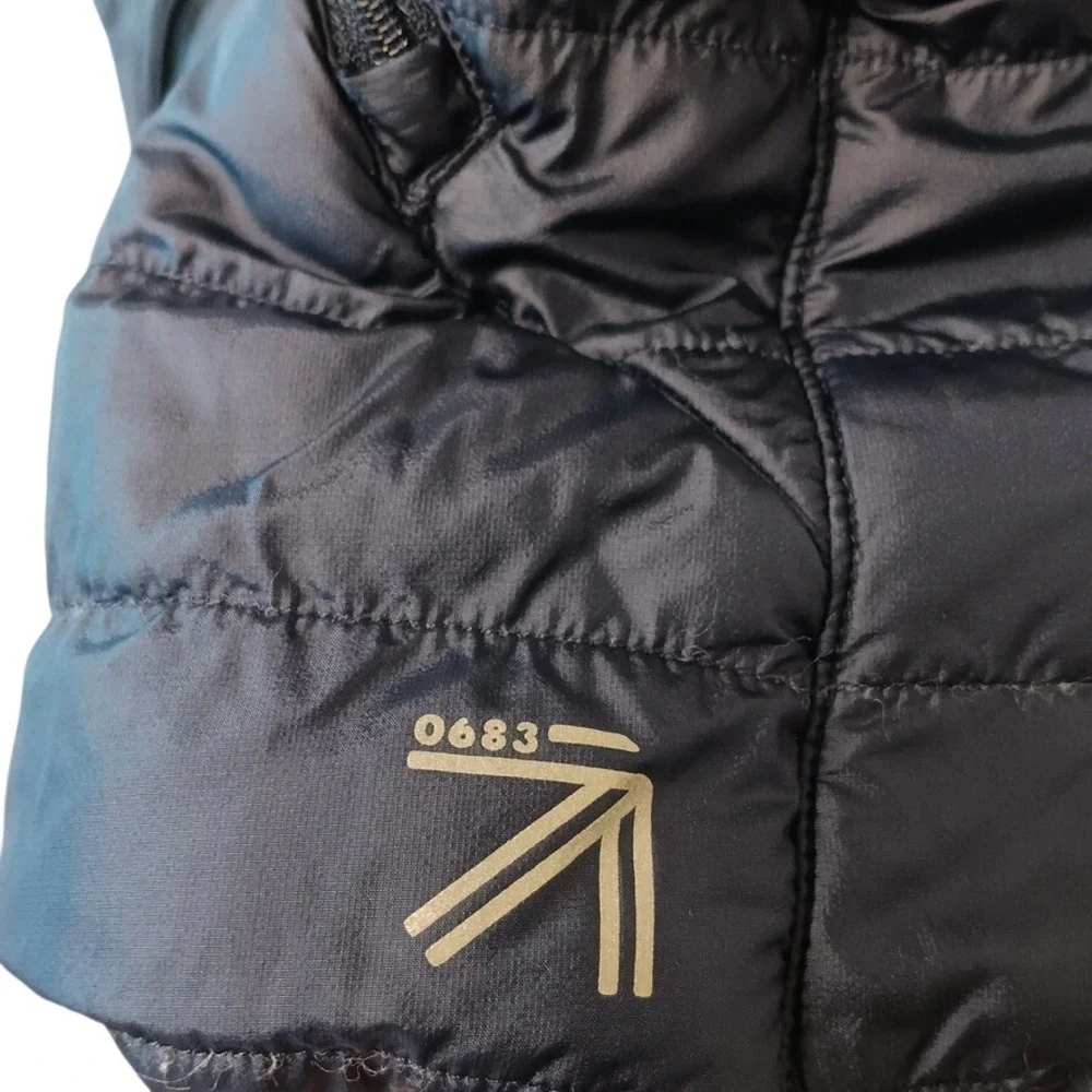 New‎ Balance Polartec Women's Navy Blue Quilted Full Zip Puffer Vest Size S